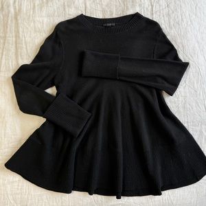 COS 100% wool a-line sweater